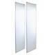 2 x White Sliding Doors